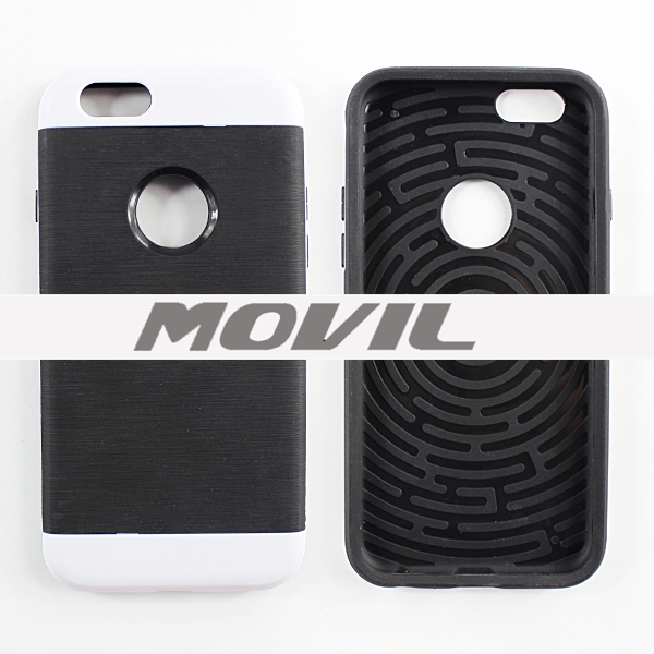 NP-2509 Montado TPU PC funda para  iPhone 6-11